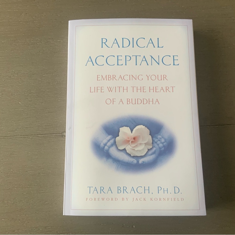Radical Acceptance Book by Tara Brach - White Cover